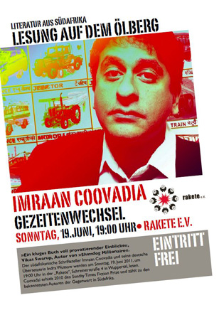 Imraan Coovadia stellt sein Buch vor