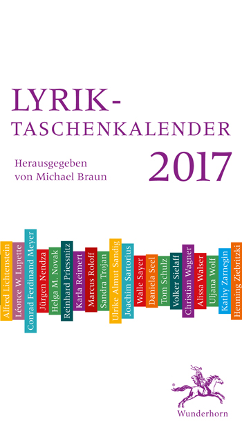 Lyrik-Taschenkalender 2017